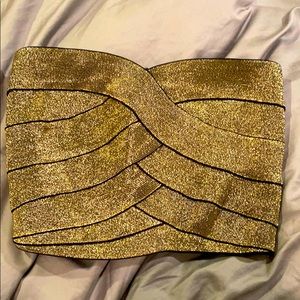 Urban Outfitters/Sparkle & Fade sparkle crop top
